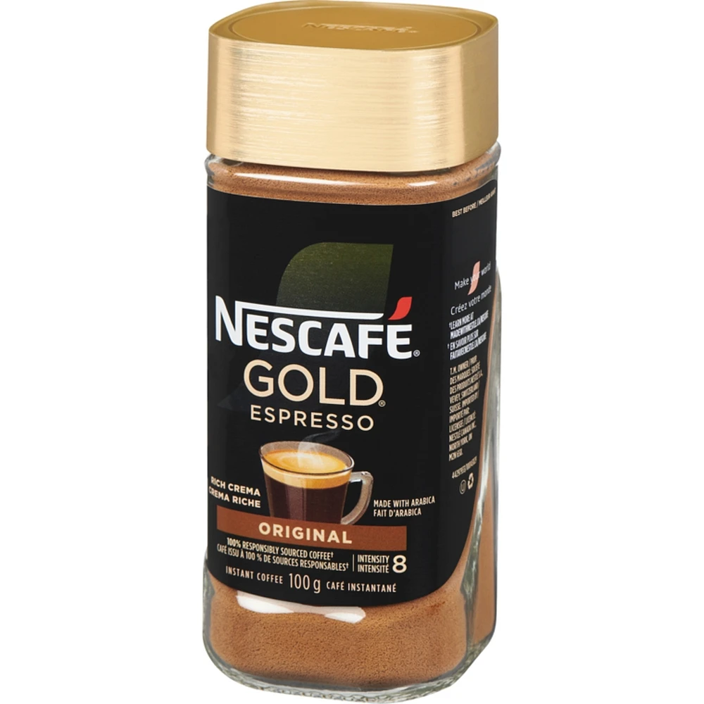 GOLD Espresso Premium Instant Coffee With Rich Crema