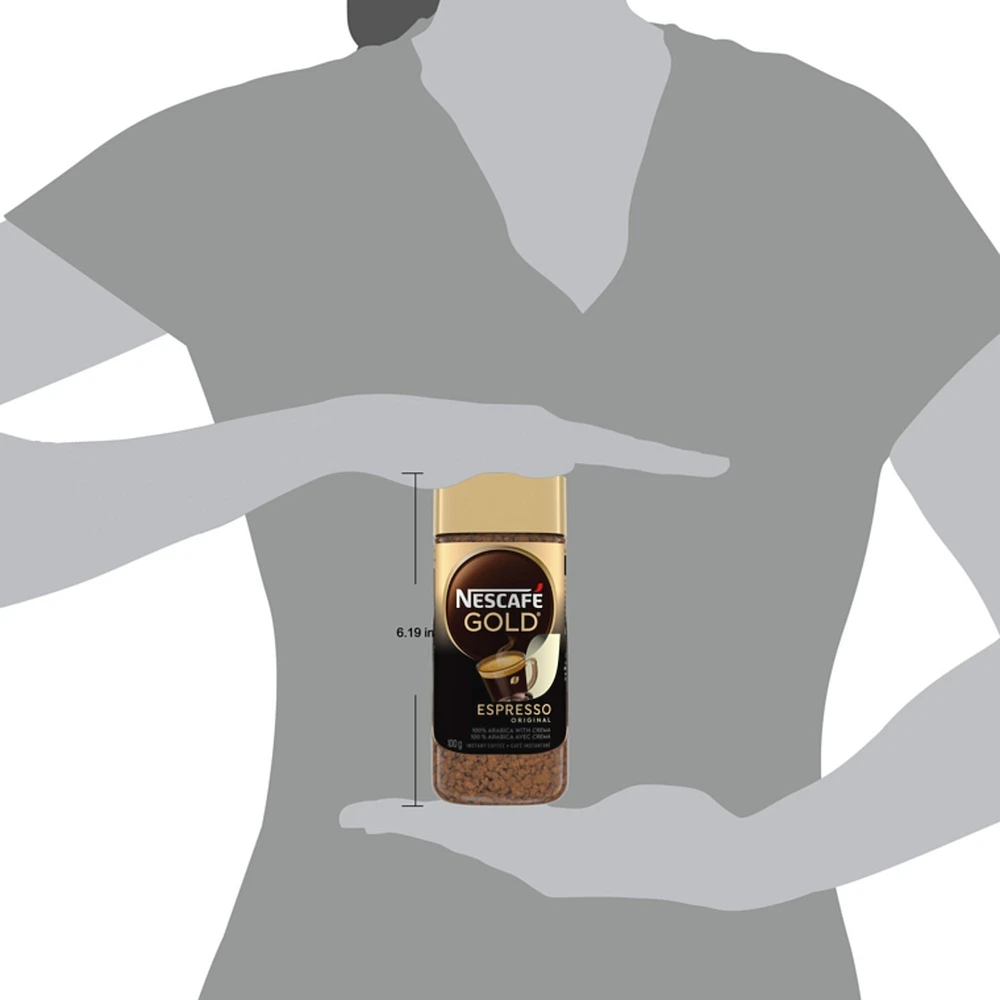 GOLD Espresso Premium Instant Coffee With Rich Crema