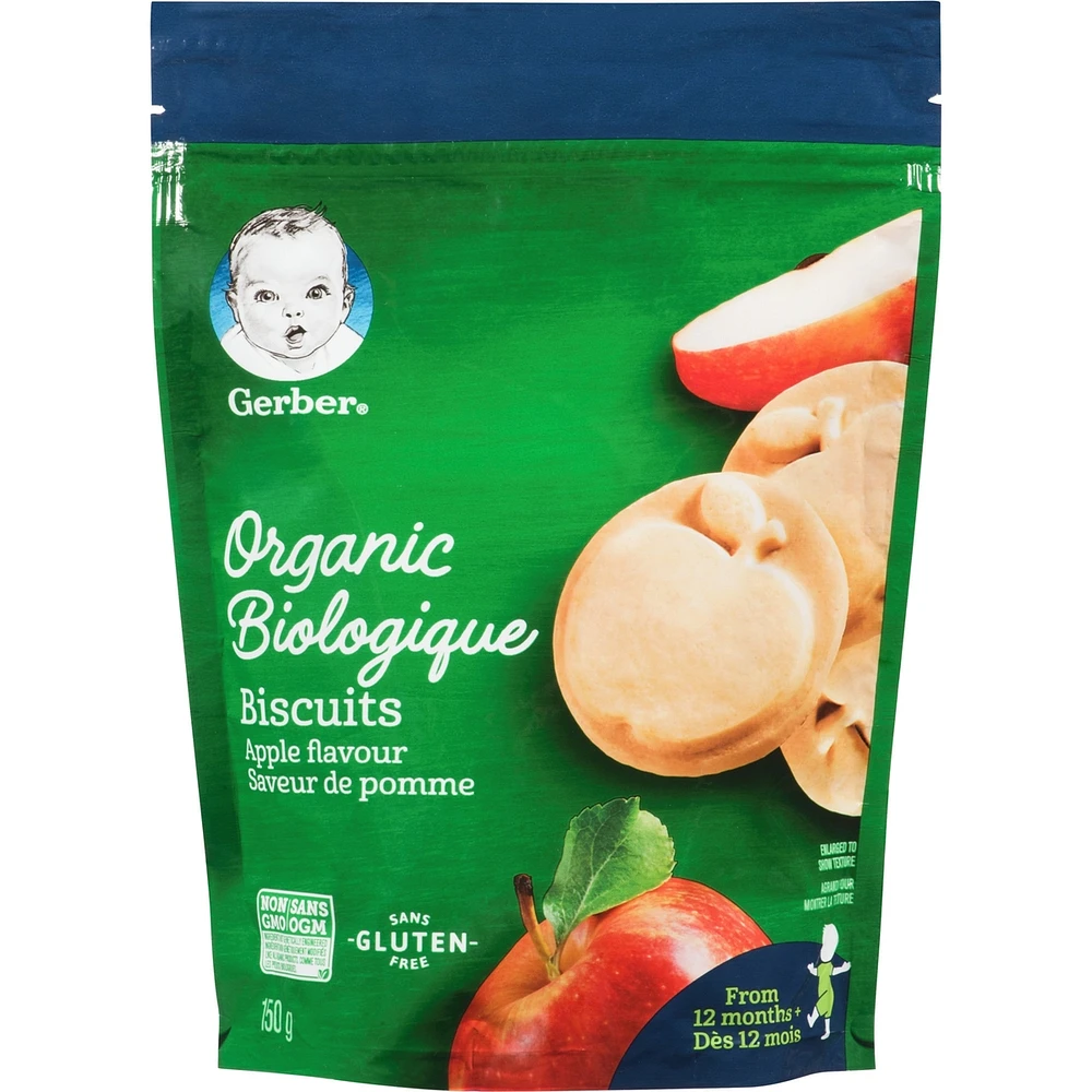 Organic Biscuits Apple Flavour Toddler Snack