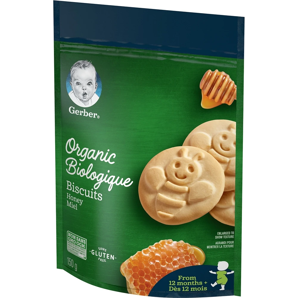 Organic Biscuits Honey Flavour Toddler Snack