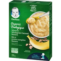 GERBER ORGANIC CEREAL BANANA