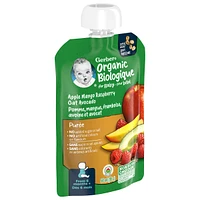 Organic Toddler Purée Apple Mango Raspberry Avocado Oat