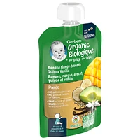 Organic Toddler Purée Banana Mango Avocado Vanilla Quinoa