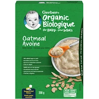 Organic Baby Cereal Oatmeal