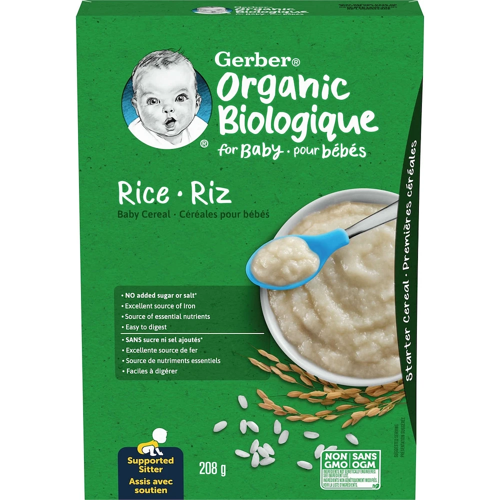 Organic Baby Cereal Rice