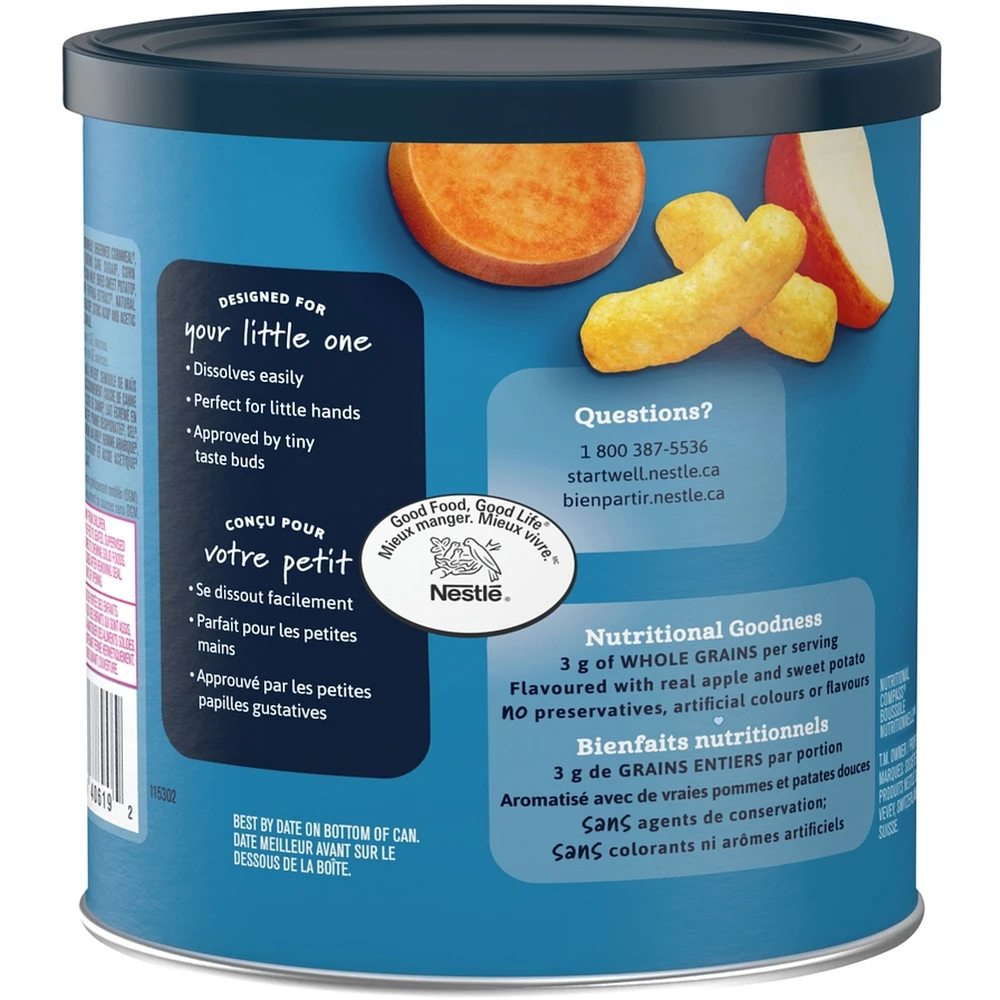 GERBER LIL’ CRUNCHIES Apple Sweet Potato, Toddler Snacks