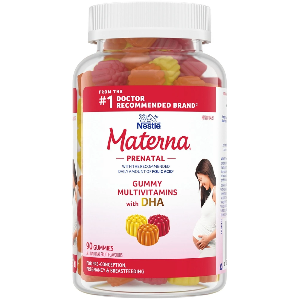MATERNA Prenatal Multivitamin Gummies with DHA