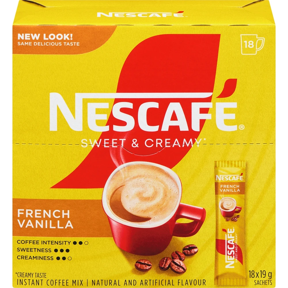 Sweet & Creamy French Vanilla Instant Coffee Mix