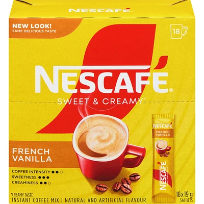 Sweet & Creamy French Vanilla Instant Coffee Mix