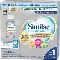 Similac Pro-Advance® Step 1, Ready-to-Feed, 16x235mL