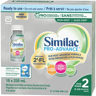 Similac Pro-Advance® Step 2 Baby Formula, 6-24 months, with 2'-FL
