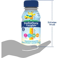PediaSure Complete Reduced Sugar, 33% Less Nutritional Supplement, 4 X 235 ml, Chocolate, 940 ml