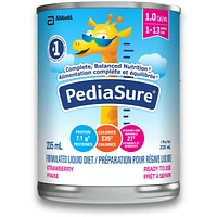 PediaSure®, Formulated Liquid Diet, Strawberry, 12 count, 2820 mL