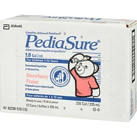PediaSure®, Formulated Liquid Diet, Strawberry, 12 count, 2820 mL