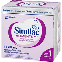 Similac Alimentum - Ready-To-Feed Liq.  4 X 237Ml