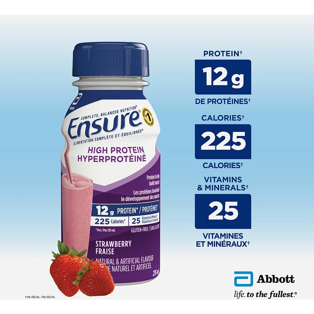 Ensure® High Protein STRAWBERRY