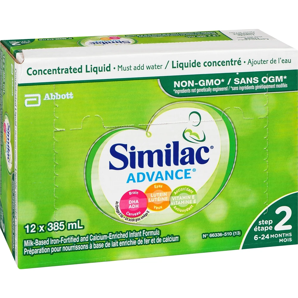 Similac Advance Step 2 - Concentrated Liquid  - 12X385Ml