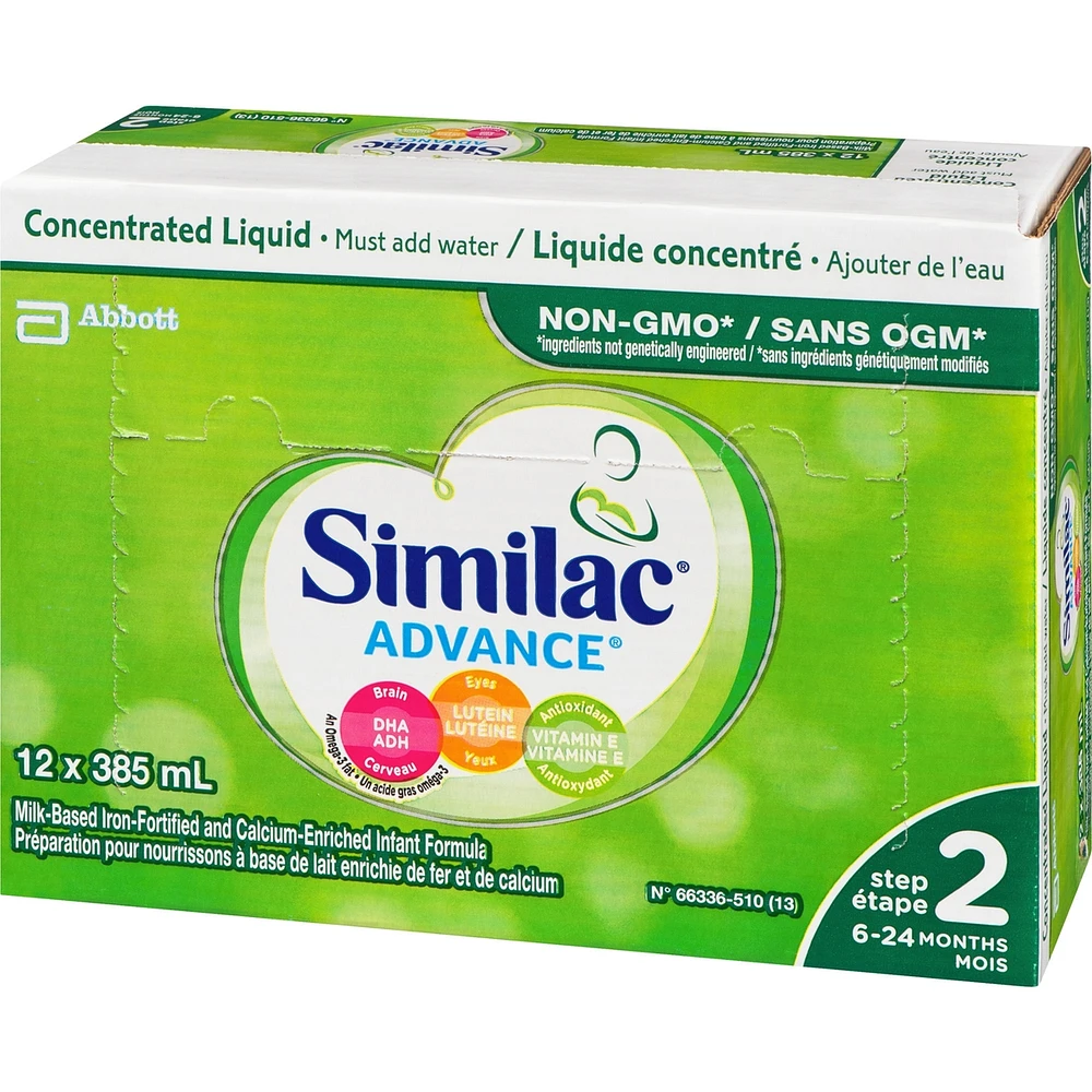 Similac Advance Step 2 - Concentrated Liquid  - 12X385Ml