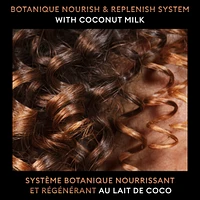 Botanique Nourish & Replenish Conditioner for dry hair + Coconut Extract formulated with Pro Style Technology™