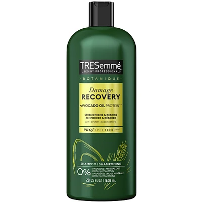 Shampooing Damage Recovery pour cheveux abîmés TRESemmé Botanique + Protéines à l'Huile d'Avocat avec Technologie Pro Style™
