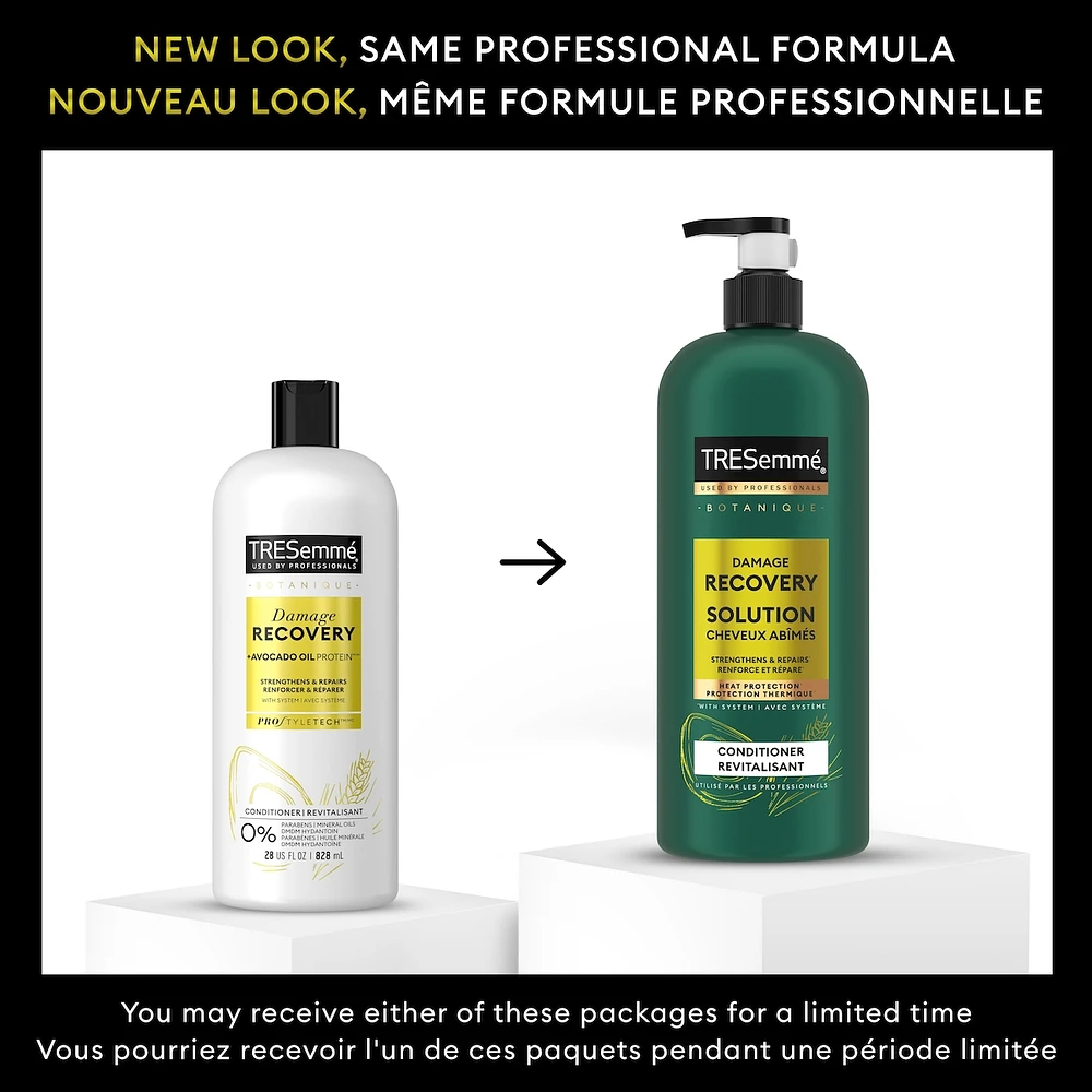 Botanique Damage Recovery Conditioner for damaged hair repair + Avocado Oil Protein formulated with Pro Style Technology™