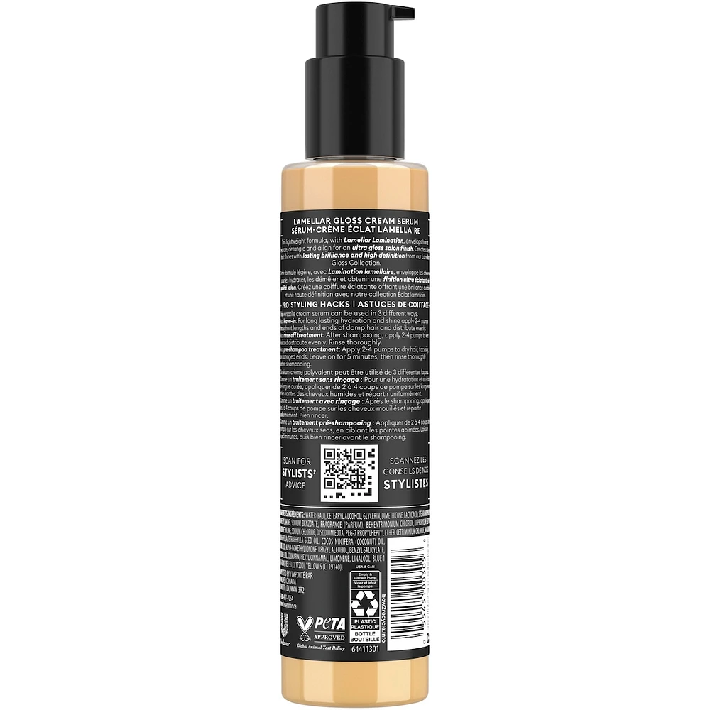 TRESemmé  Cream Serum  Lamellar Gloss  for up to 72H Ultra Shine