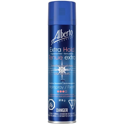 Hairspray for long-lasting hold Extra Hold unscented 213 g
