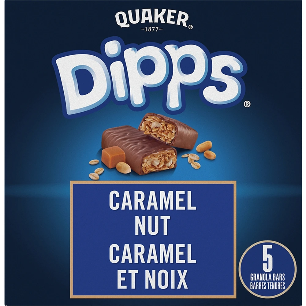 Granola Bars Caramel Nut