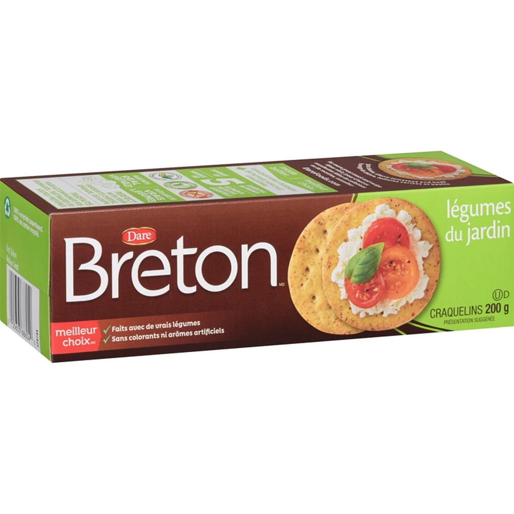 Crackers Garden Vegetable