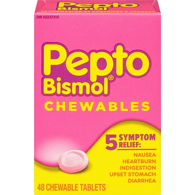 Chewables for Nausea, Heartburn, Indigestion, Upset Stomach