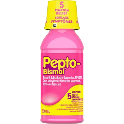 Original Liquid for Nausea, Heartburn, Indigestion, Upset Stomach, Diarrhea Relief 230mL