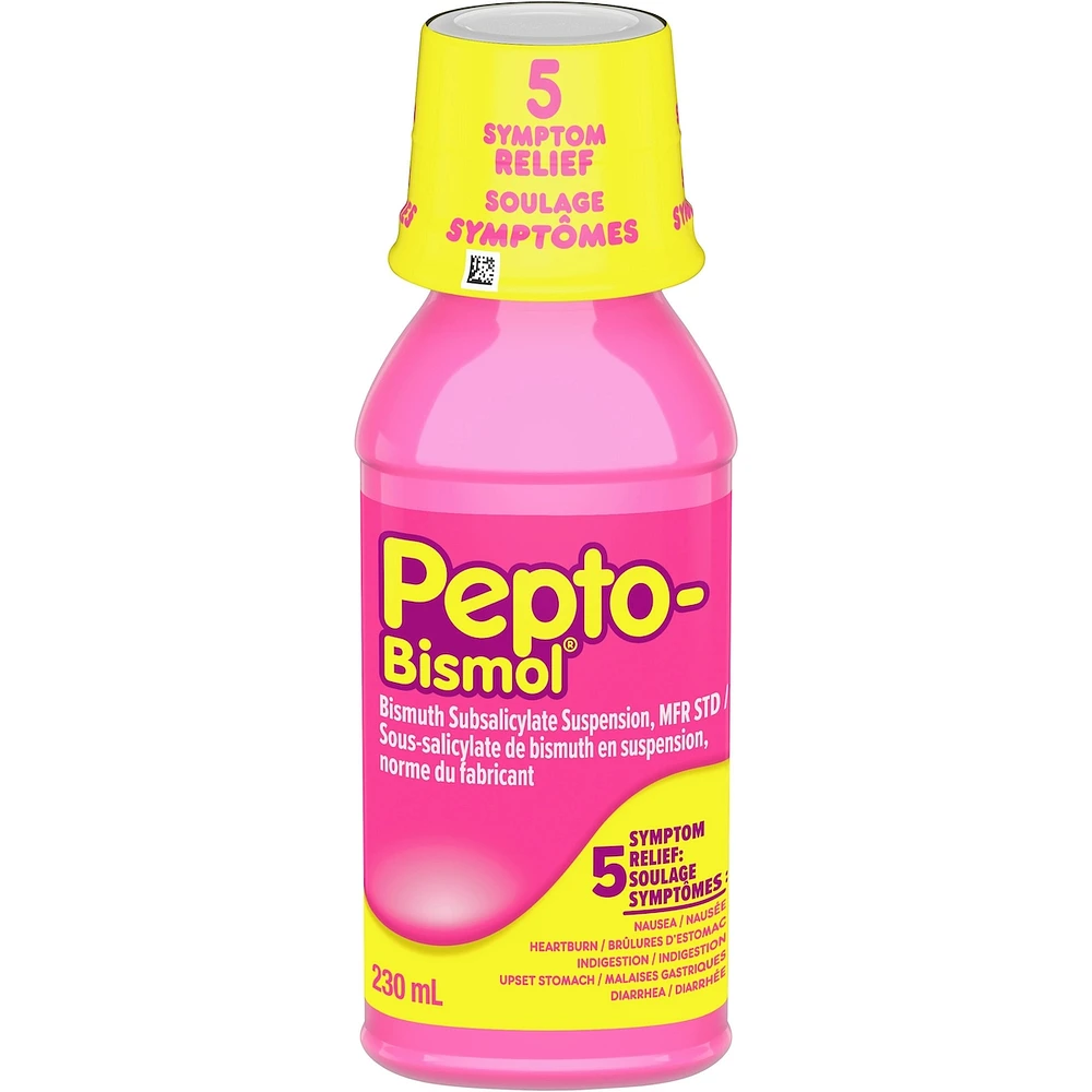 Original Liquid for Nausea, Heartburn, Indigestion, Upset Stomach, Diarrhea Relief 230mL