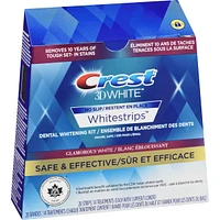 Crest 3D White Whitestrips Glamorous White Teeth Whitening Kit, 14 Treatments