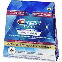 Crest 3D White Whitestrips Glamorous White Teeth Whitening Kit, 14 Treatments
