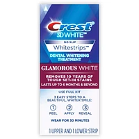 Crest 3D White Whitestrips Glamorous White Teeth Whitening Kit, 14 Treatments