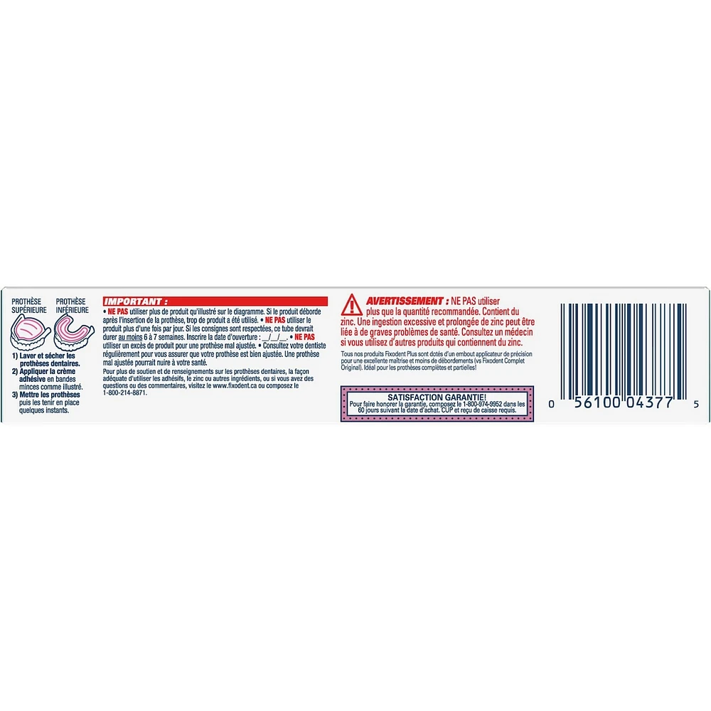 Plus Secure Denture Adhesive
