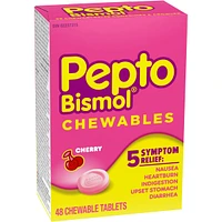 Comprimés pour nausée, brûlures d’estomac, indigestion, malaises gastriques, diarrhée, 48u
