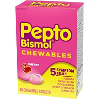 Comprimés pour nausée, brûlures d’estomac, indigestion, malaises gastriques, diarrhée, 48u