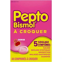 Comprimés pour nausée, brûlures d’estomac, indigestion, malaises gastriques, diarrhée, 48u