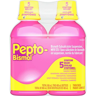 Pepto 480ml Twins for Canada