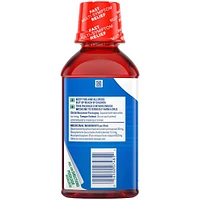 NyQuil Cold & Flu Nighttime Relief Liquid, Cherry, 354 ml