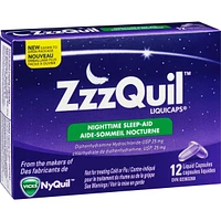ZzzQuil Nighttime Sleep-Aid LiquiCaps