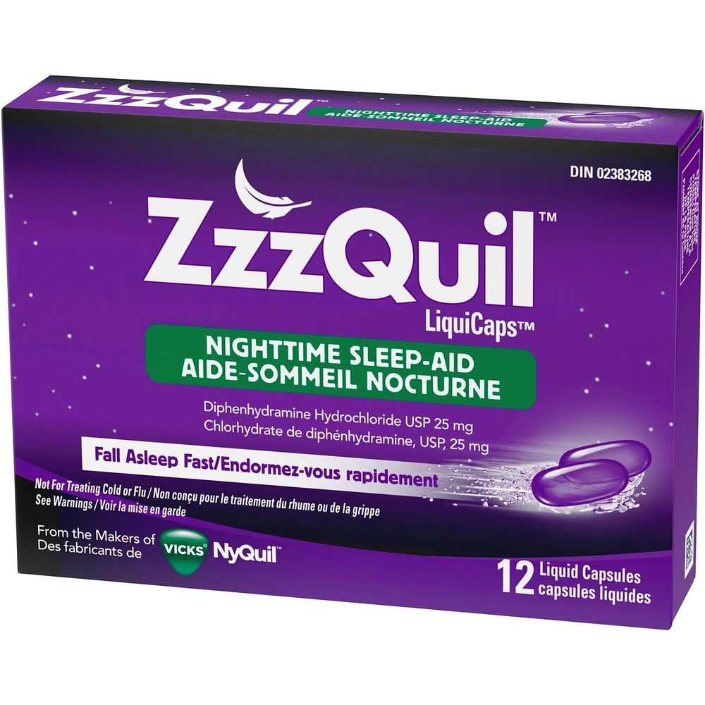 ZzzQuil Nighttime Sleep-Aid LiquiCaps