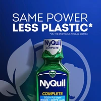NyQuil COMPLETE Cold, Flu, and Congestion Medicine, mL