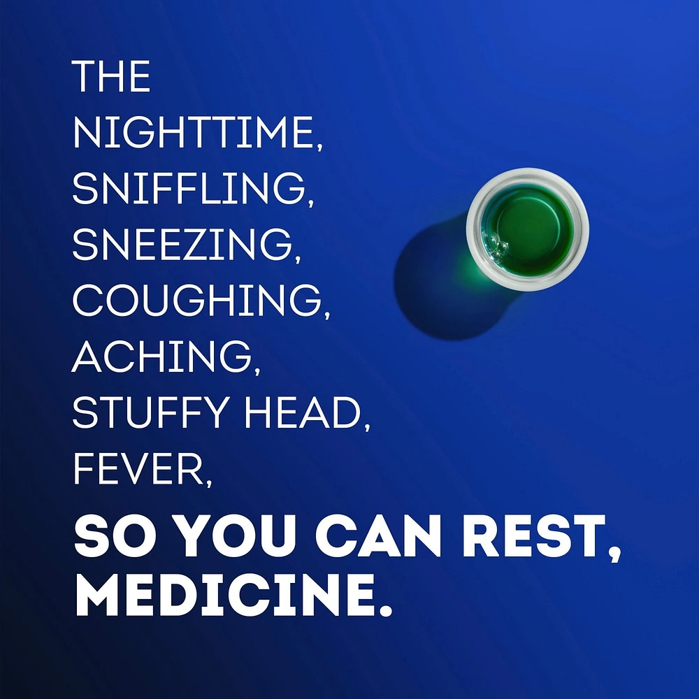 NyQuil COMPLETE Cold, Flu, and Congestion Medicine, mL