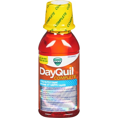 DayQuil Complete Cold & Flu Liquid 236 mL