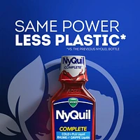 NyQuil COMPLETE Cold, Flu, and Congestion Medicine, 354 mL, Berry Flavor