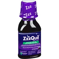 ZzzQuil Nighttime Sleep Aid Liquid, Warming Berry