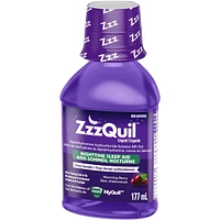 ZzzQuil Nighttime Sleep Aid Liquid, Warming Berry
