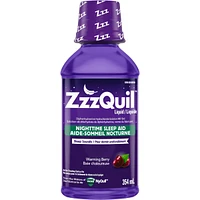 ZzzQuil Nighttime Sleep Aid Liquid, Warming Berry